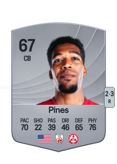 Donovan Pines card