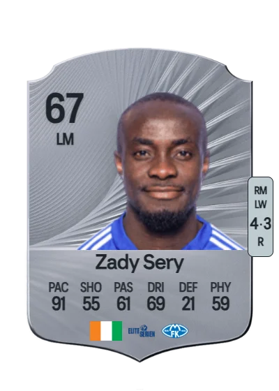 Caleb Zady Sery card