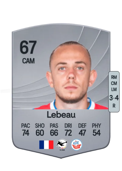 Adrien Lebeau card