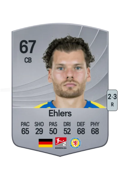 Kevin Ehlers card