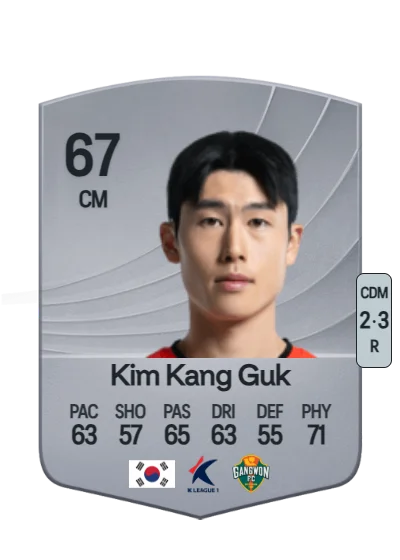 Kang Guk Kim card
