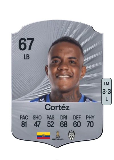Gustavo Cortéz card