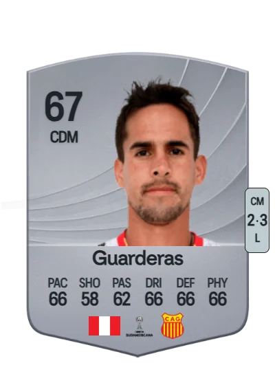 Rafael Guarderas card