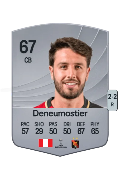 Alec Deneumostier card