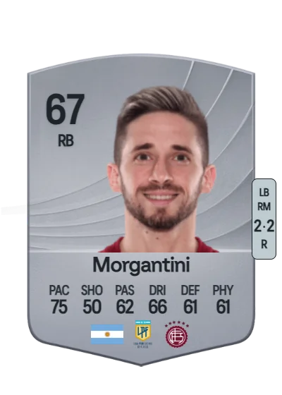 Nicolás Morgantini card