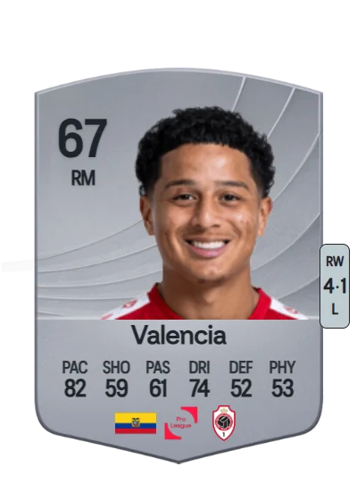 Anthony Valencia card