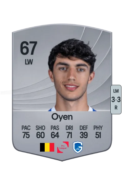 Luca Oyen card