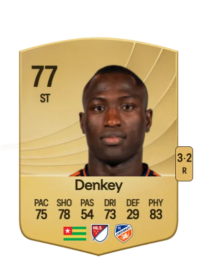 Kévin Denkey card