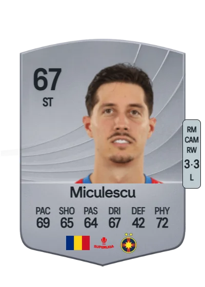 David Miculescu card