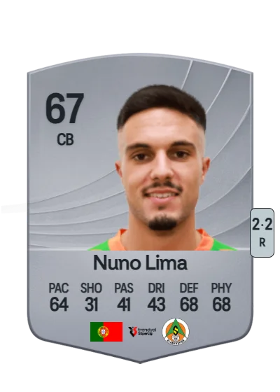 Nuno Miguel Reis Lima card