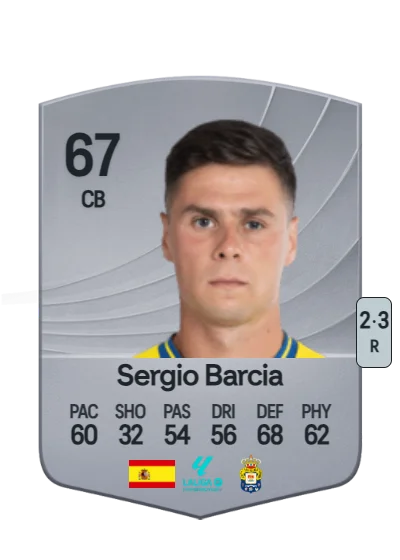 Sergio Barcia Laranxeira card