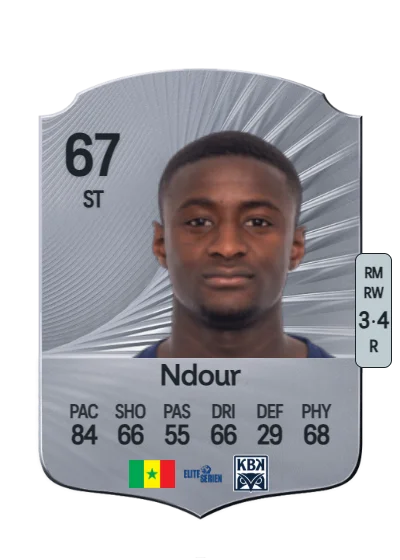Alioune Ndour card