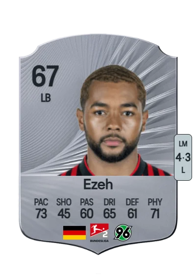 Brooklyn Ezeh card