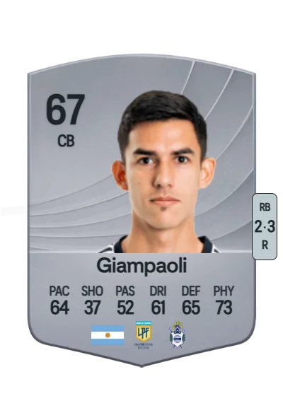Renzo Giampaoli card