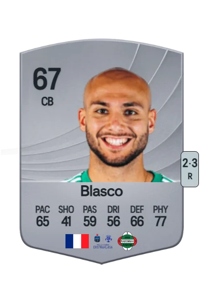 Jérémy Blasco card