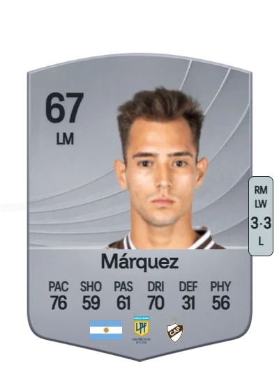 Rodrigo Márquez card