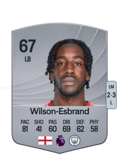 Joshua Wilson-Esbrand card