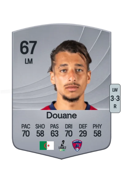 Maïdine Douane card