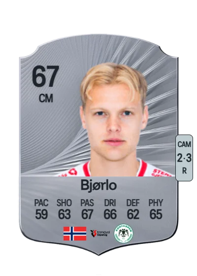 Morten Bjørlo card