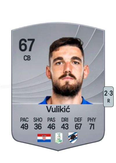 Stipe Vulikić card