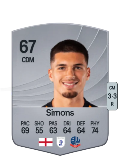 Xavier Simons card