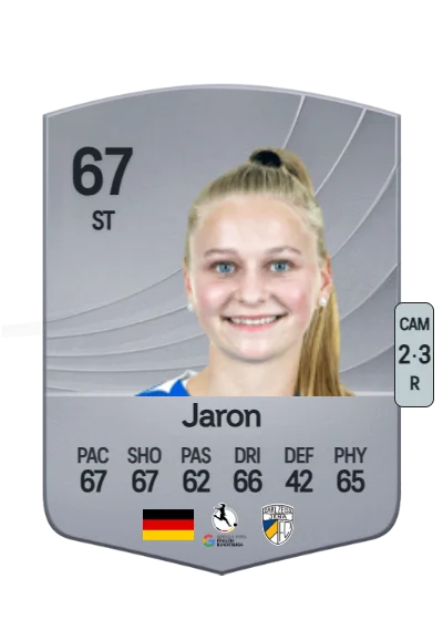 Isabella Jaron card