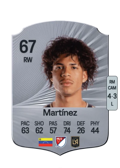 David Martínez card