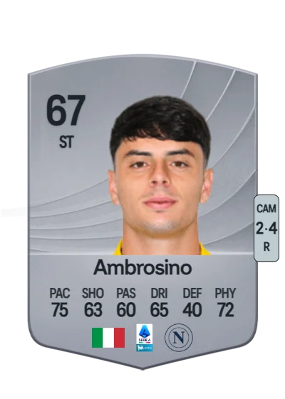 Giuseppe Ambrosino card
