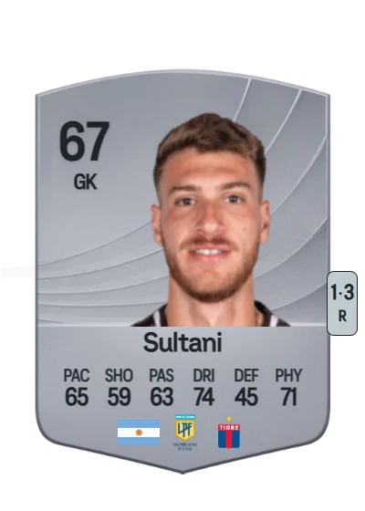 Tomás Sultani card