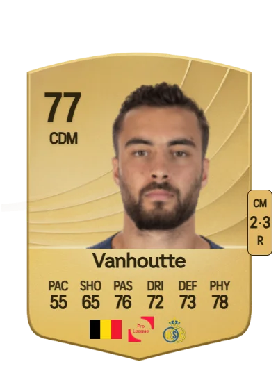 Charles Vanhoutte card
