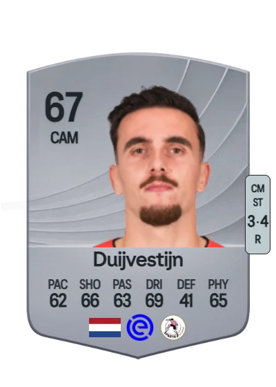 Lance Duijvestijn card
