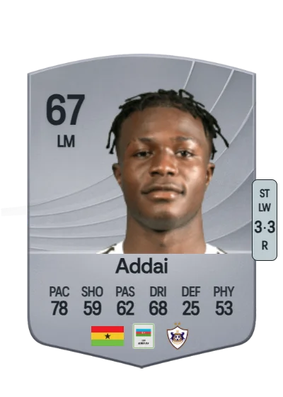 Emmanuel Addai card