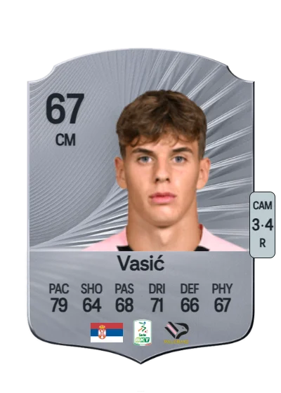 Aljoša Vasić card