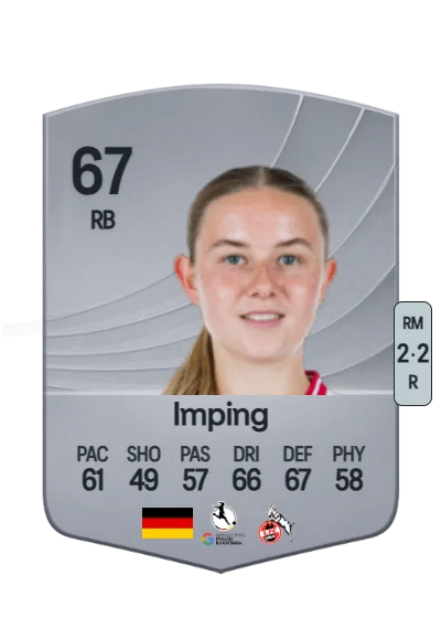 Carlotta Imping card