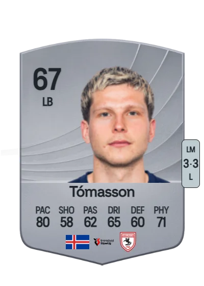 Logi Tómasson card