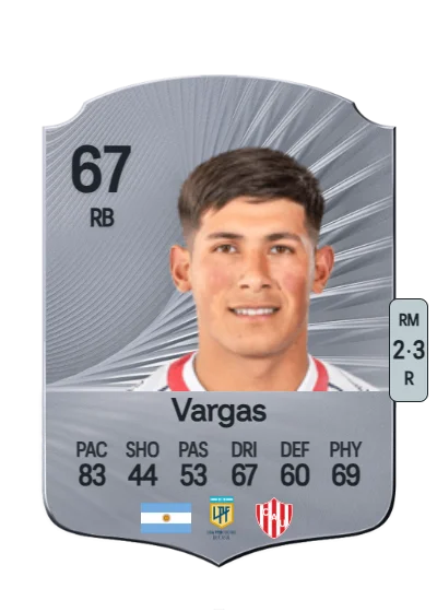 Lautaro Vargas card