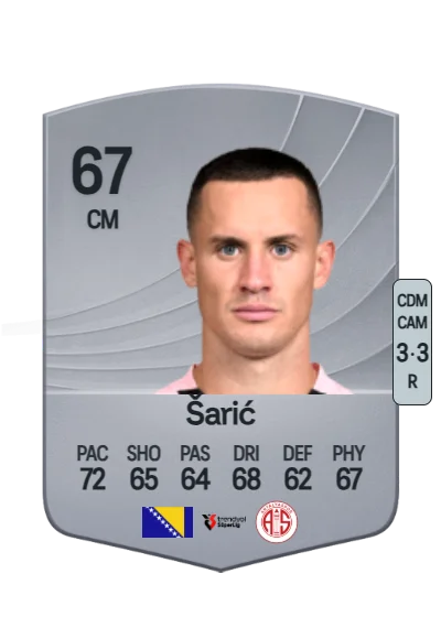 Dario Šarić card