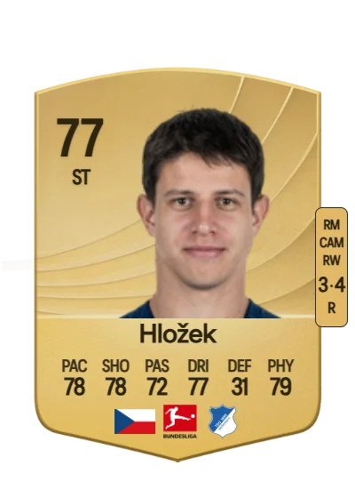 Adam Hložek card