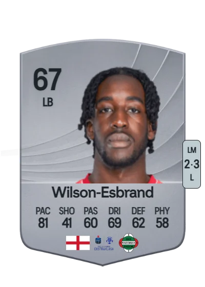 Joshua Wilson-Esbrand card