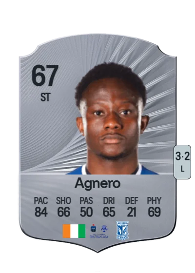 Yannick Agnero card