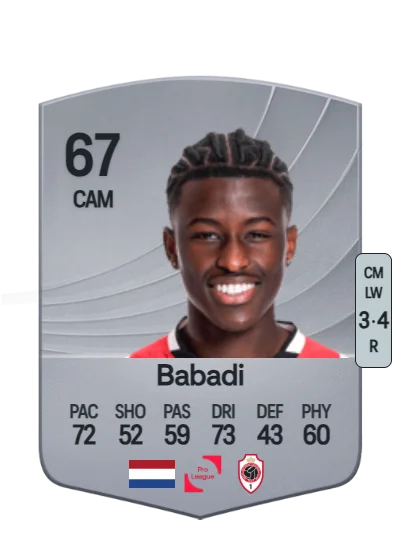 Isaac Babadi card