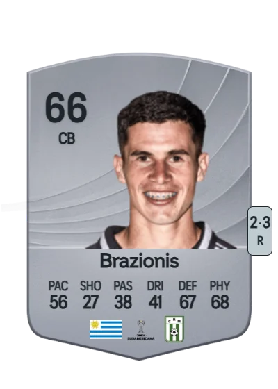 Ramiro Brazionis card