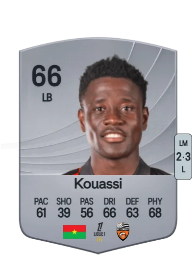 Arsène Kouassi card