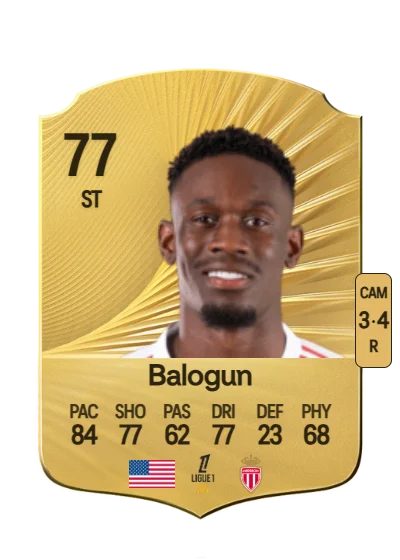 Folarin Balogun card