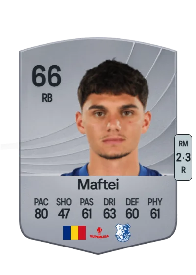 David Maftei card