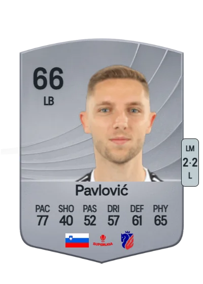 Michael Pavlović card