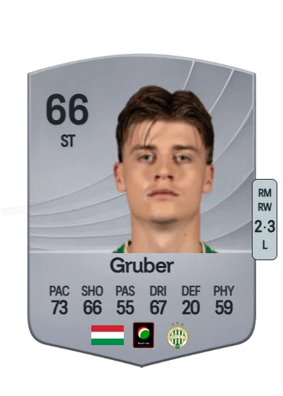 Zsombor Gruber card