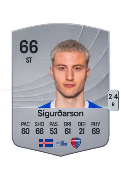 Stefán Ingi Sigurðarson card