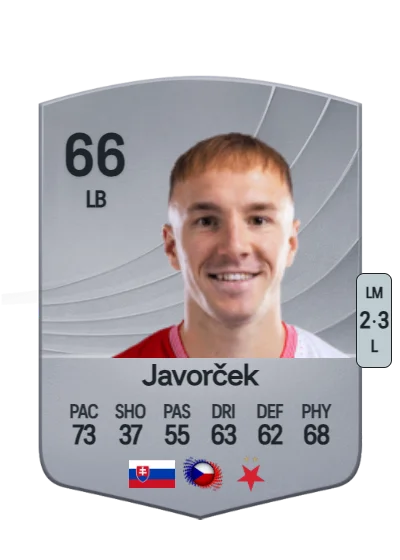 Dominik Javorček card