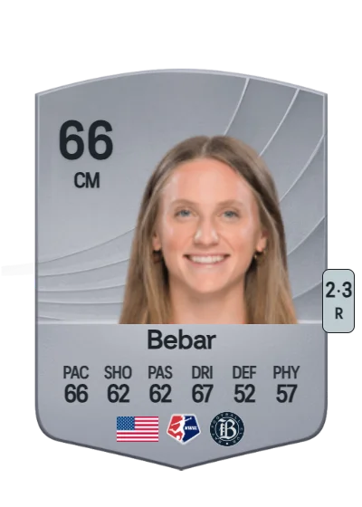 Hannah Bebar card